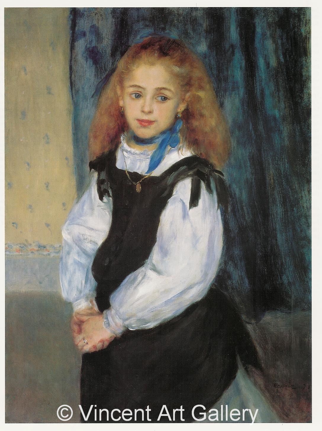 A4209, RENOIR, Portrait of Mademoiselle Legrand 001